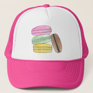 Casquette Macaron French Pastry Cookies Macarons Pâtisserie