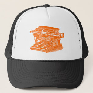Casquette Machine à écrire Vintage