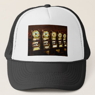 Casquette Machine à jouer un bandit armé argent Las Vegas