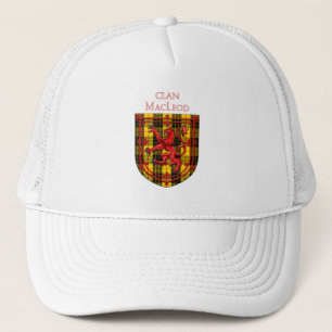 Casquette MacLeod Tartan Scottish Plaid Lion Rampant