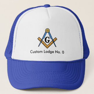 Casquette maçonnique fait sur commande de loge