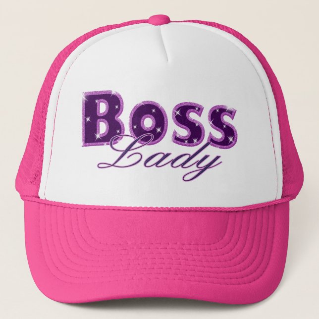 Casquette Madame Bling de patron (Devant)