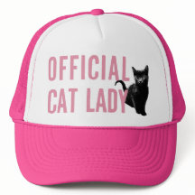 Madame officielle Hat Pink de chat