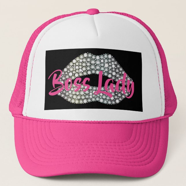 Casquette Madame Trucker Hat de patron (Devant)