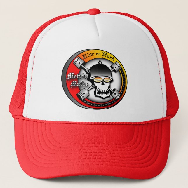 Casquette Mafia métrique - cavalier dur ! (Devant)