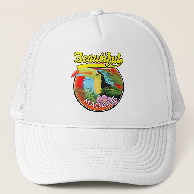 Casquette Magaluf magnifique, logo toucan (Devant)