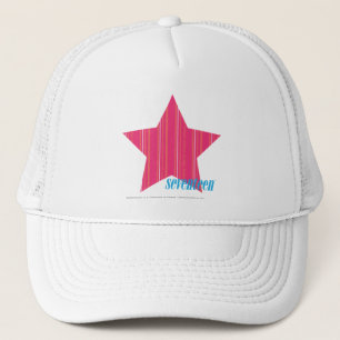 Casquette Magenta mince 3 de rayures