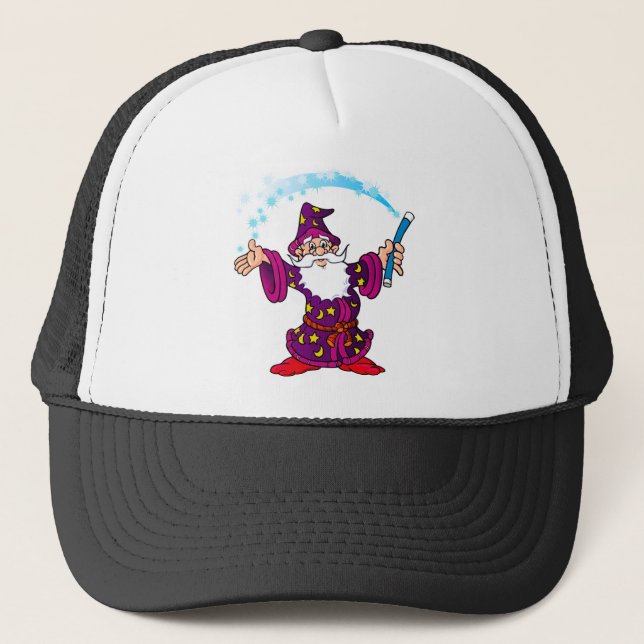 Casquette Magicien de bande dessinée (Devant)
