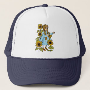 Casquette Magicien vintage de Oz Fairy Tale Dorothy Sunflowe