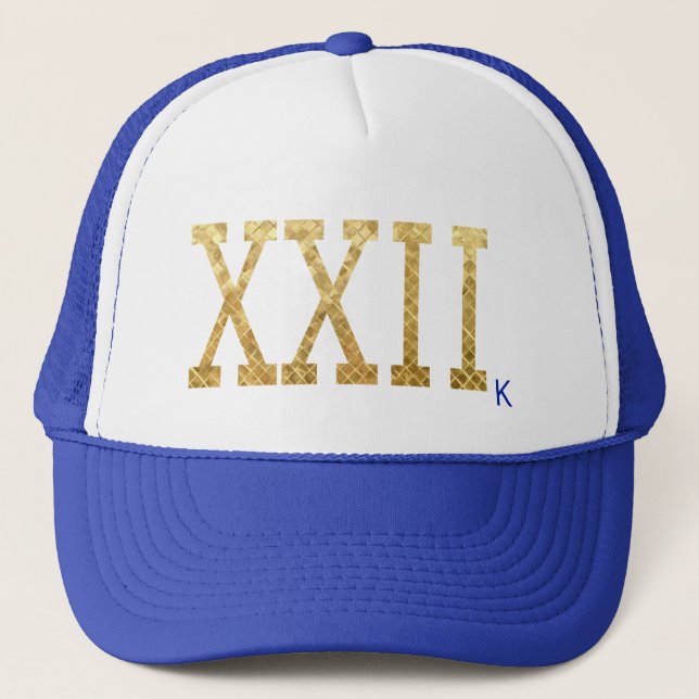 casquette magique du camionneur 22k (Devant)
