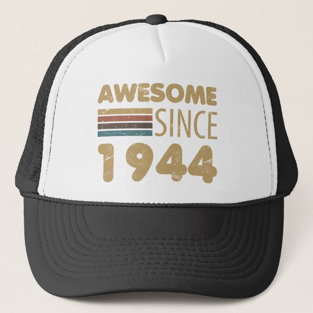 Casquette Magnifique depuis 1944 80e anniversaire (Devant)