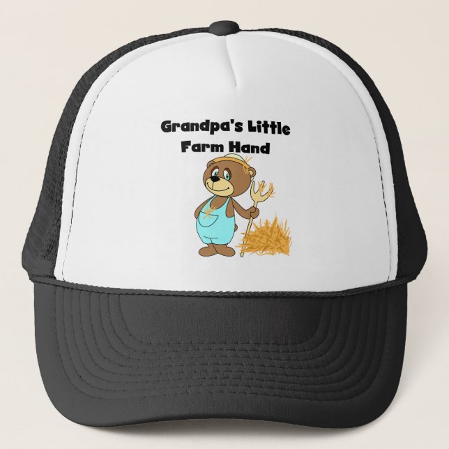 Casquette Main de ferme de grand-papas d'ours (Devant)