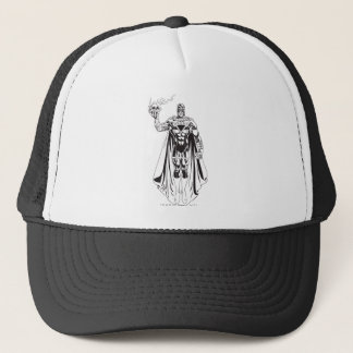 Casquette Main noire avec crâne 3