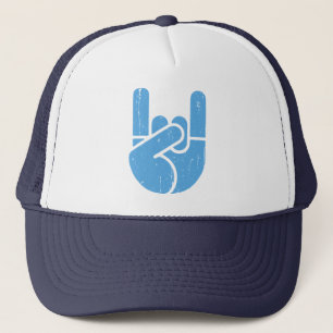 Casquette Main universelle de roche - bleu
