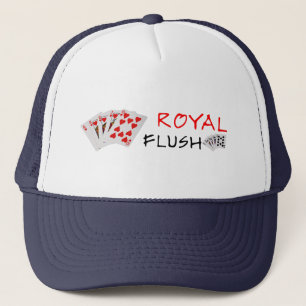 Casquette Mains de poker - Royal Flush