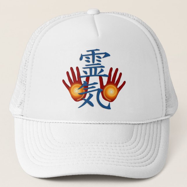 Casquette Mains Reiki (Devant)