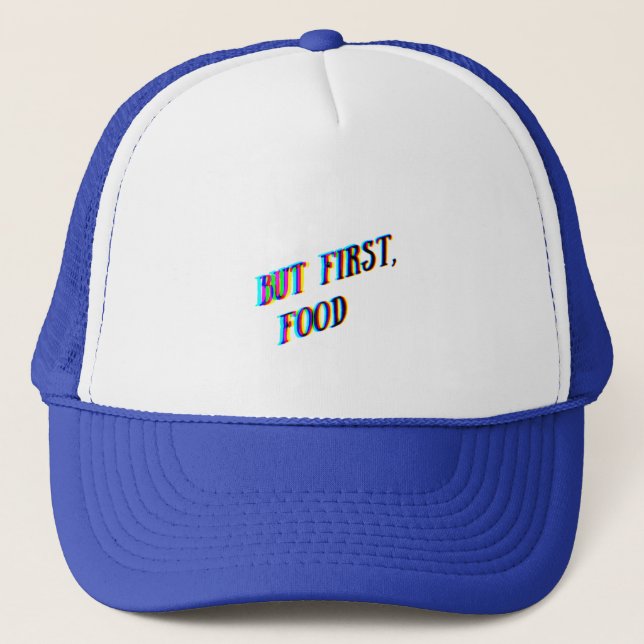 Casquette Mais chapeau de camion de première alimentation (Devant)