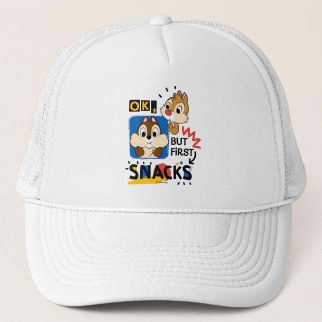 Casquette Mais Les Premiers Snacks Chipmund (Devant)
