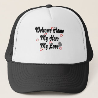 Casquette Maison bienvenue mon héros mon amour