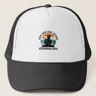 Casquette Maison Hantée de la Sorcière Locale Rétro Hallowee