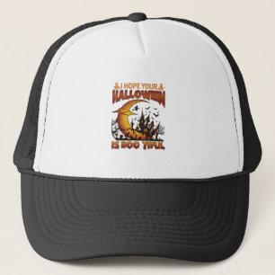 Casquette Maison Hantée Halloween Boo Tiful Croissant de Lun