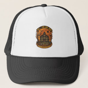 Casquette Maison Hantée Ne Pas Essayer Halloween