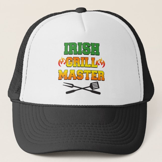Casquette Maître de grill irlandais (Devant)