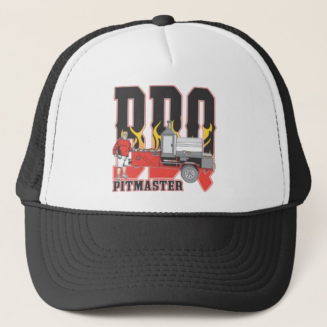 Casquette Maître de mine de BBQ (Devant)