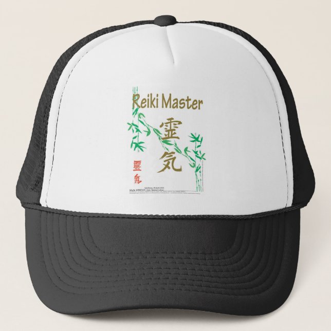 Casquette Maître de Reiki (Devant)