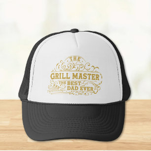Casquette Maître du Grill et Meilleur Papa de tous les jours