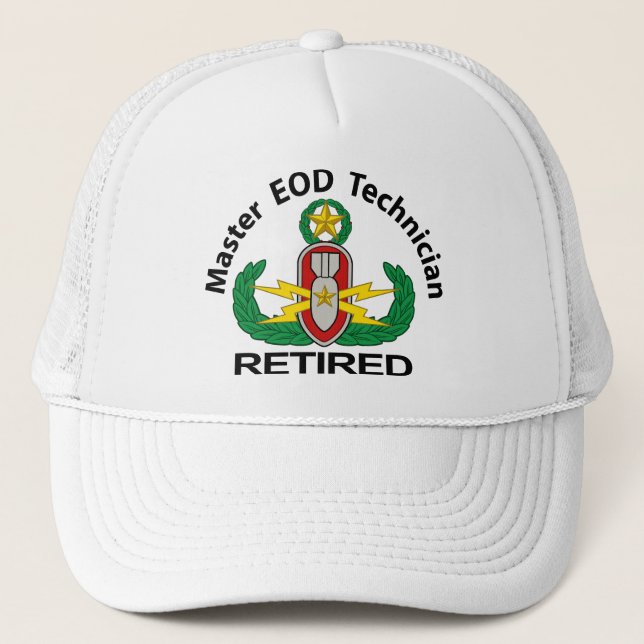 Casquette Maître EOD en couleurs retiré (Devant)