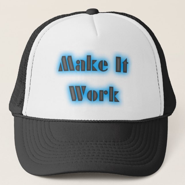 Casquette makeiworkBLUE3BIGGER (Devant)