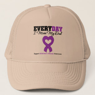 Casquette Maladie d'Alzheimer chaque Mlle My Dad du jour I