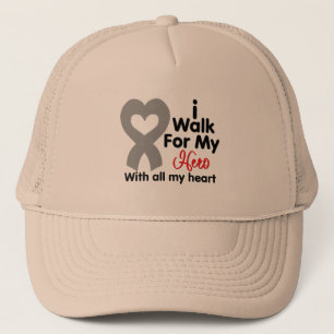 Casquette Maladie de Parkinson Je marche pour mon héros