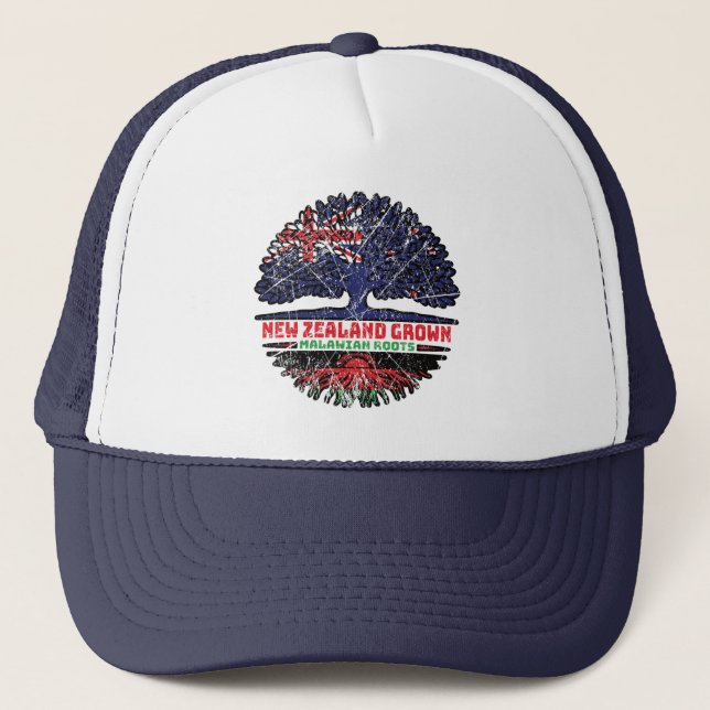 Casquette Malawi Malawien Nouvelle-Zélande Arbre Nouvelle-Zé (Devant)