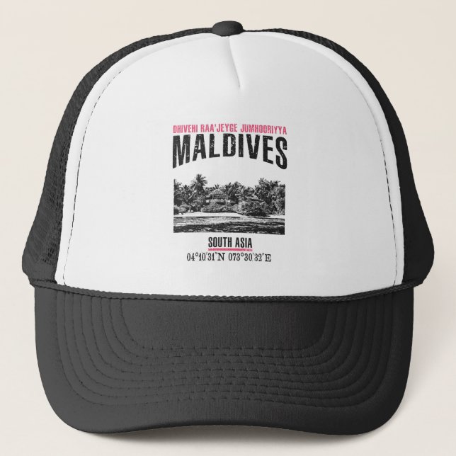 Casquette Maldives (Devant)