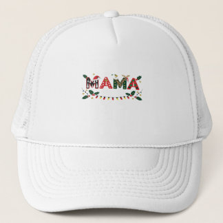 Casquette Mama Claus Christmas – Cute Festive Holiday Typogr