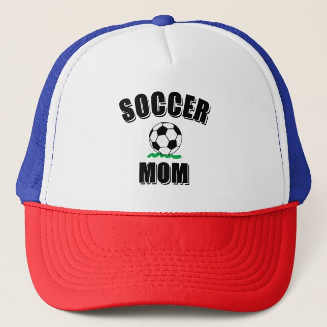 Casquette Maman Foot Dessin Et Texte (Devant)