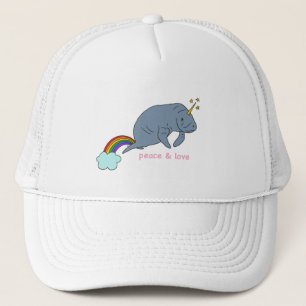 Casquette Manatee Peace & Love