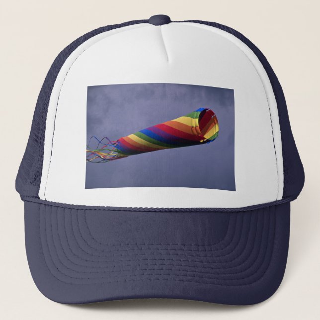 Casquette Manche à  air énorme et coloré coloré (Devant)