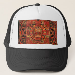 Casquette Mandala bouddhiste de compassion
