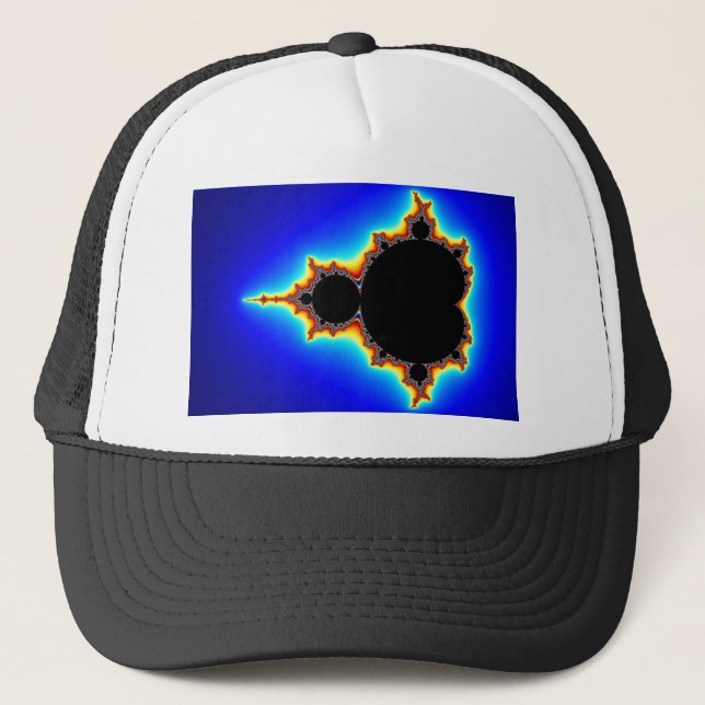 Casquette Mandelbrot original a placé 03 - fractale (Devant)