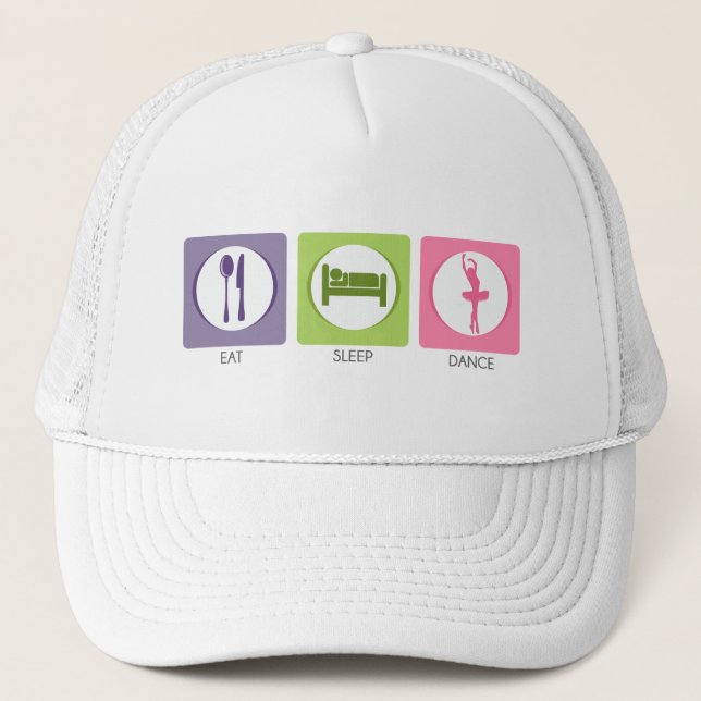 Casquette Mange Danser Le Sommeil ! (Devant)