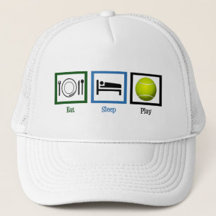 Casquette Mange Sleep Play Tennis