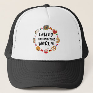 Casquette Manger dans le monde entier
