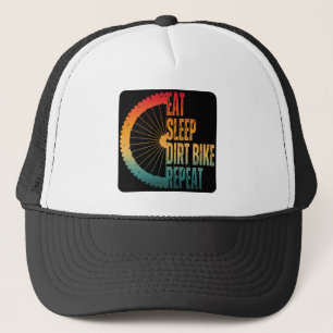 CASQUETTE MANGER DORMIR VÉLO TOUT TERRAIN RÉPÉTER