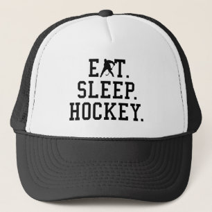 Casquette Mangez le hockey sur glace - Amateurs de hockey