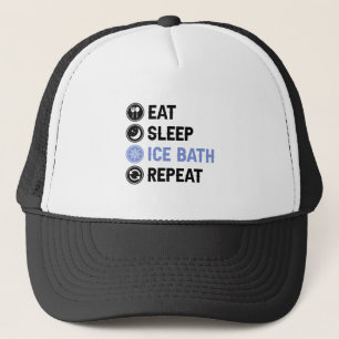 Casquette Mangez Sleep Bain De Glace Wim Hof Froid Douche Ic