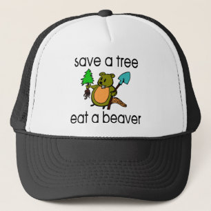 Casquette Mangez un castor
