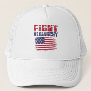 Casquette Manifeste contre l'oligarchie